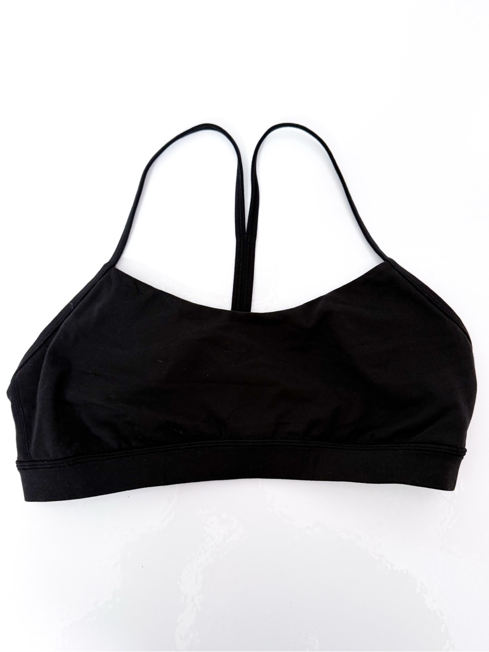 Lululemon Black Sports Bra — Size 12 — Like New